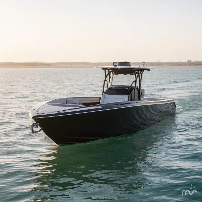 Slide: The Image of Nor-Tech 390 Sport Center Console 2014 - 1