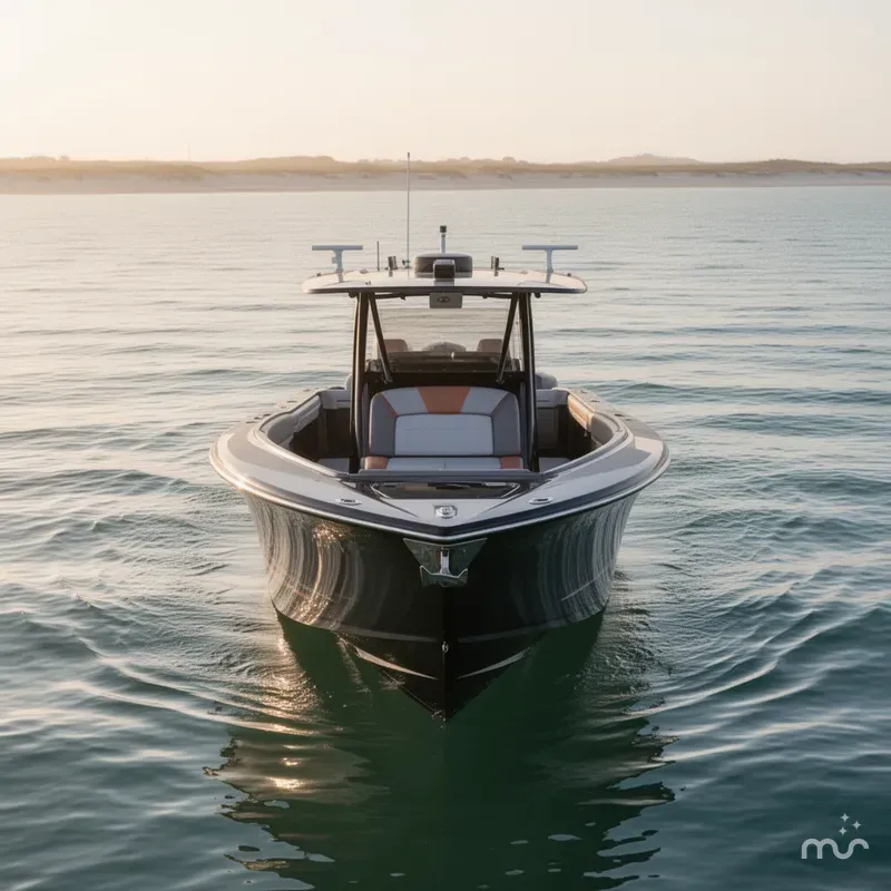 Slide: The Image of Nor-Tech 390 Sport Center Console 2014 - 3
