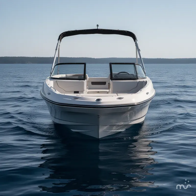 Slide: The Image of Bayliner VR6 Bowrider OB 2021 - 2