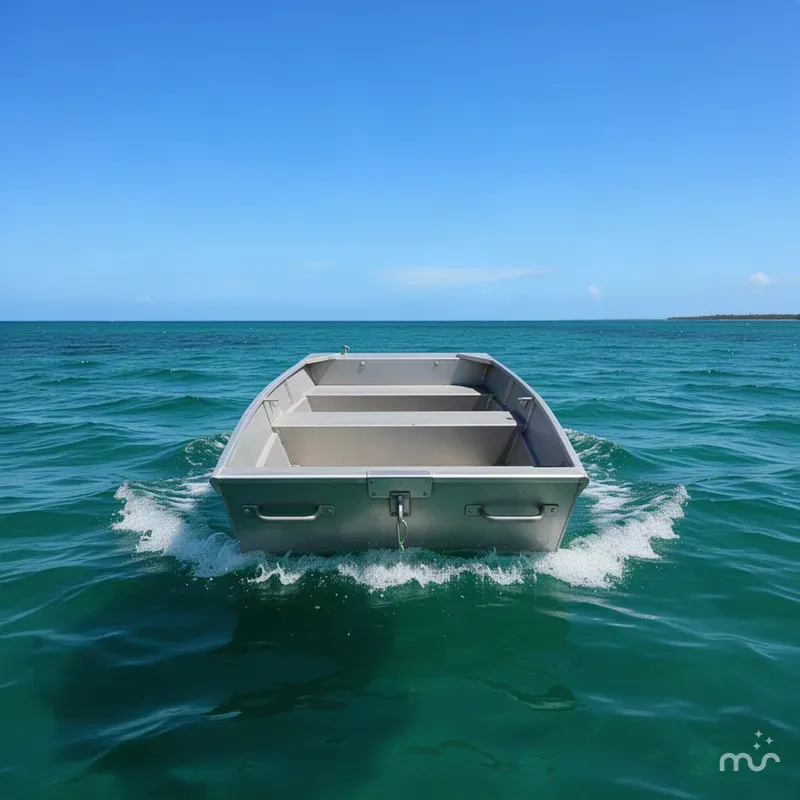 Slide: The Image of White River TOPPER 1436 JON BOAT 2025 - 2