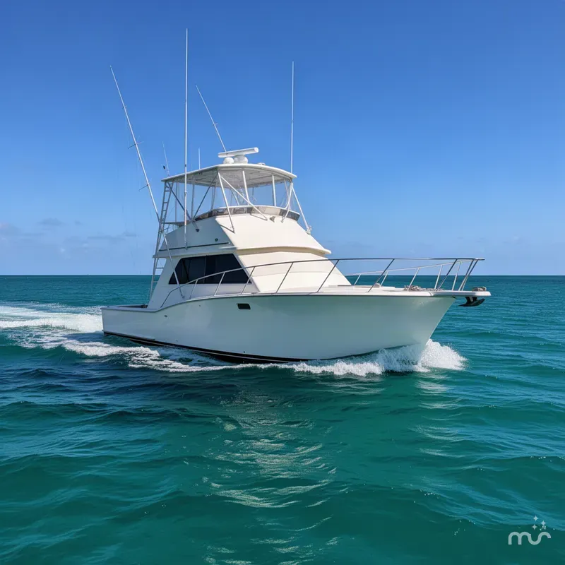 The Image of Hatteras 46 Convertible 1984 - 0
