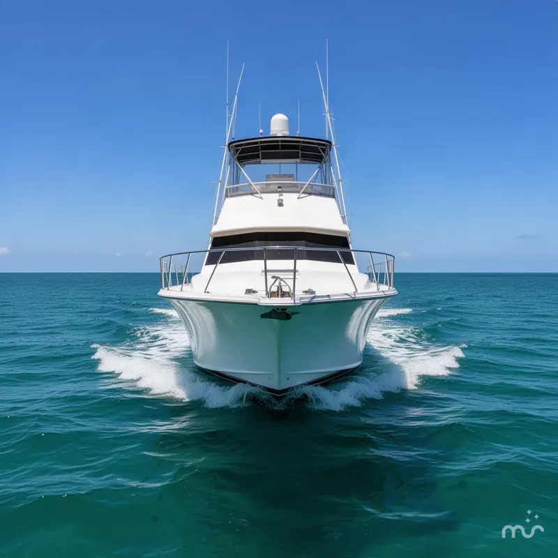 Slide: The Image of Hatteras 46 Convertible 1984 - 3