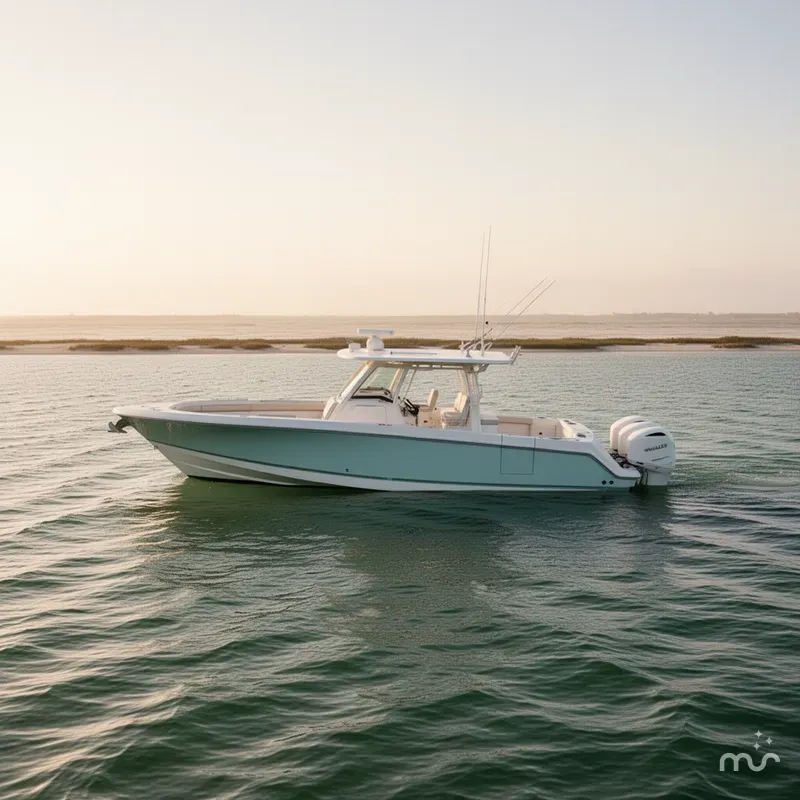 Slide: The Image of Boston Whaler 380 Outrage 2018 - 2