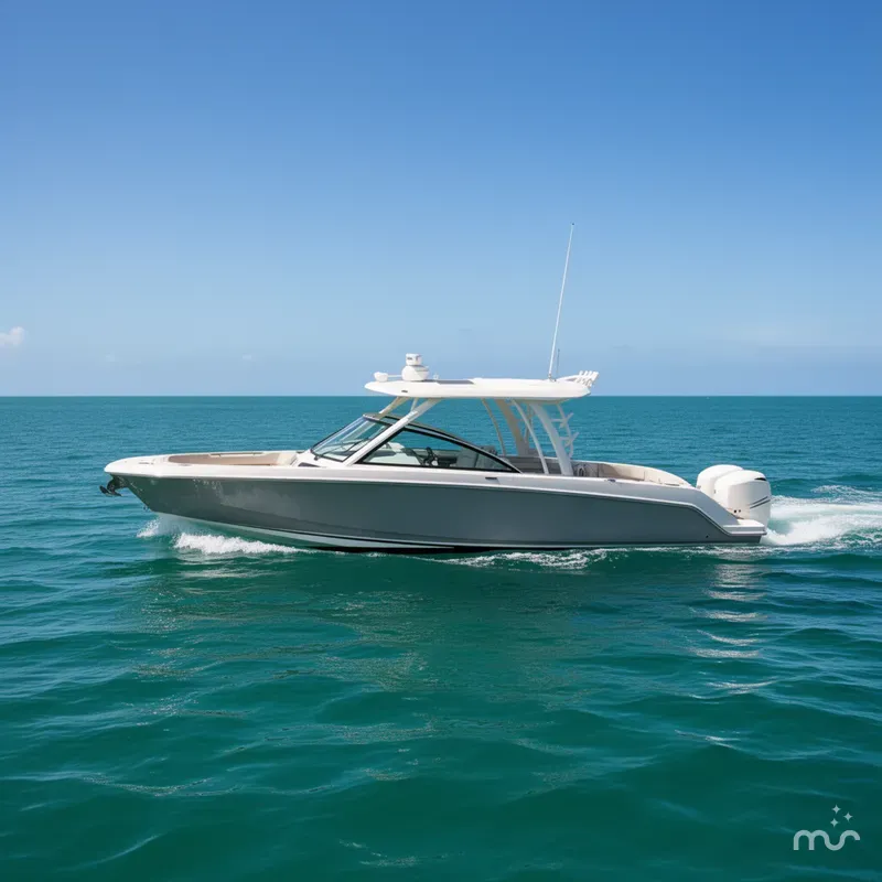 Slide: The Image of Boston Whaler 320 Vantage 2018 - 2
