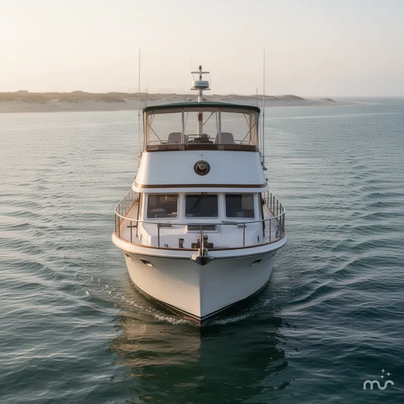 Slide: The Image of Albin 36 Trawler 1984 - 3