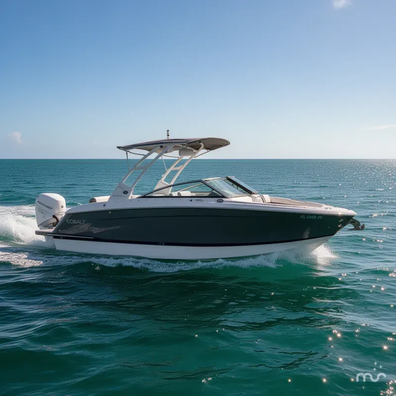 Slide: The Image of Cobalt R6 Outboard 2022 - 2