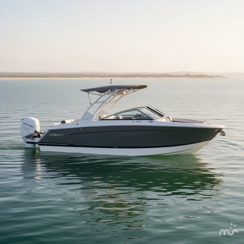Slide: The Image of Cobalt R6 Outboard 2022 - 2