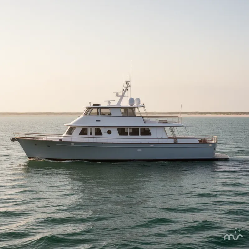 Slide: The Image of New England Boatworks Enclosed Raised Pilothouse 2003 - 1