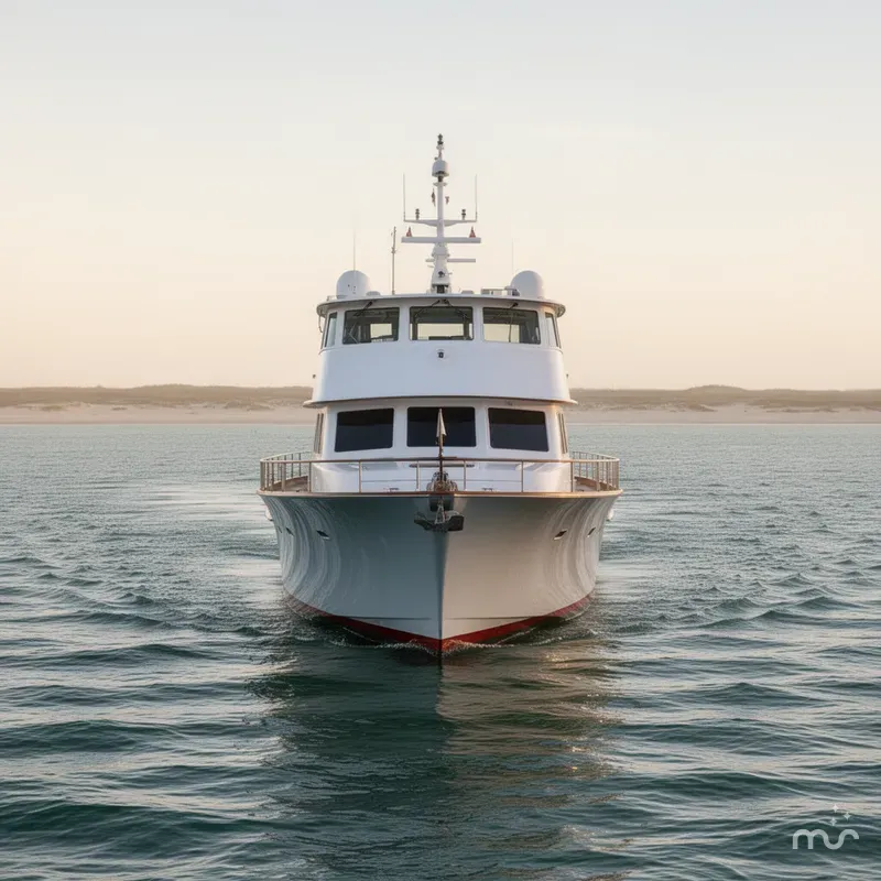 Slide: The Image of New England Boatworks Enclosed Raised Pilothouse 2003 - 2