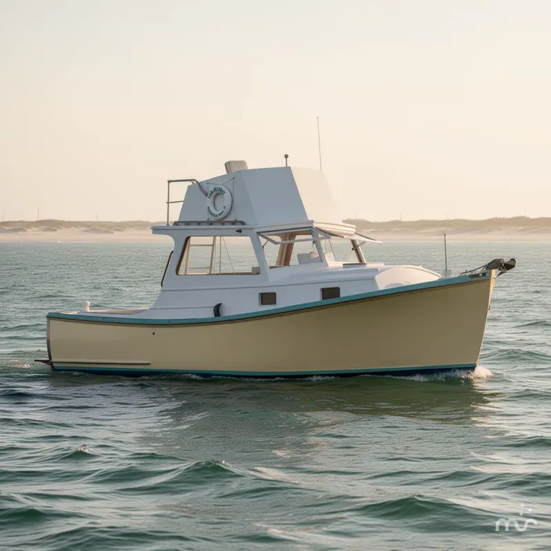 Slide: The Image of Classic Albury Brothers 28 Flybridge 1958 - 0