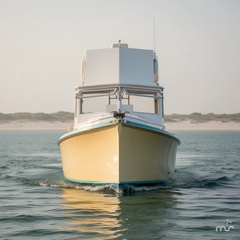 Slide: The Image of Classic Albury Brothers 28 Flybridge 1958 - 1