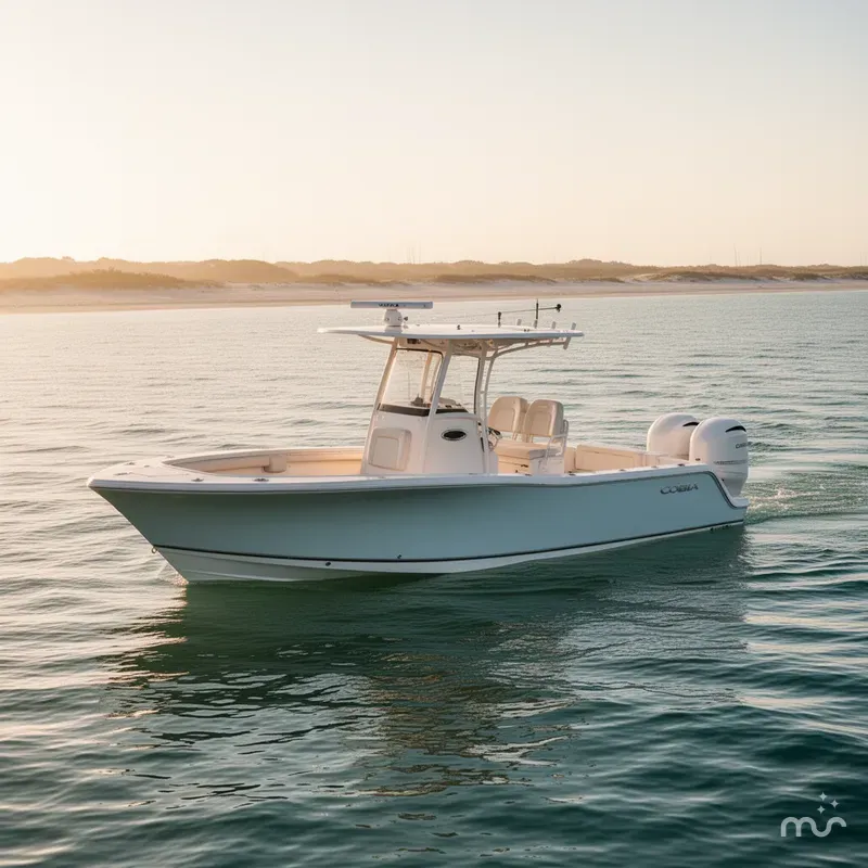 Slide: The Image of Cobia 285 Open Center Console 2027 - 2