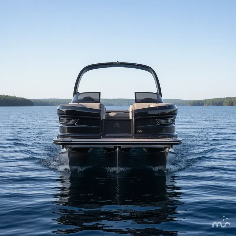 Slide: The Image of Avalon Excalibur Quad Lounge Windshield - 27' 2027 - 3