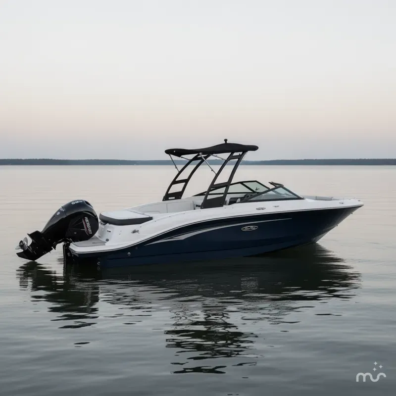Slide: The Image of Sea Ray 21 SPX OB 2022 - 2