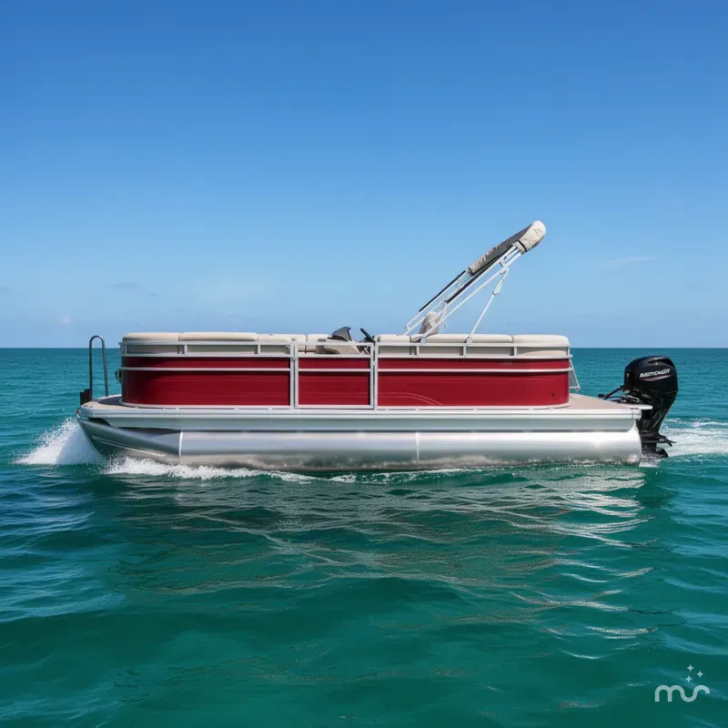Slide: The Image of Sun Tracker Party Barge 20 DLX 2024 - 1