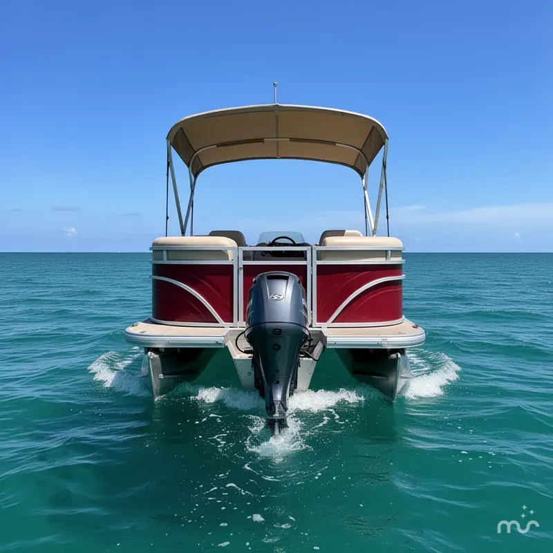 Slide: The Image of Sun Tracker Party Barge 20 DLX 2024 - 2