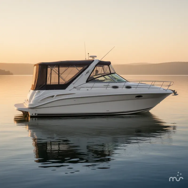 Slide: The Image of Sea Ray 340 Sundancer 1999 - 3