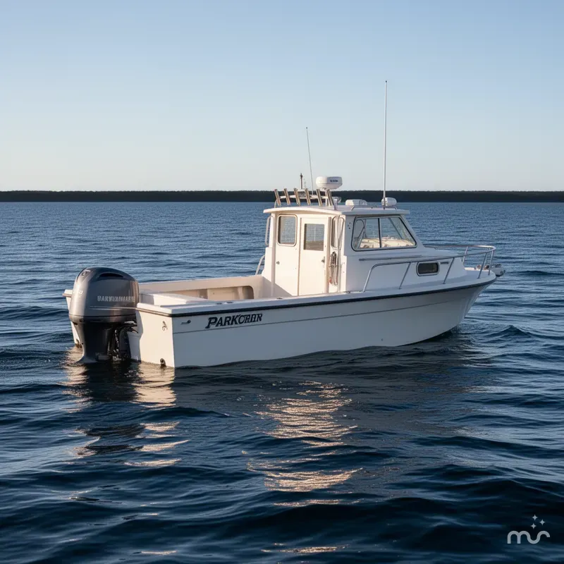 The Image of Parker Marine 2520 Modified Vee Sport Cabin 2004 - 0