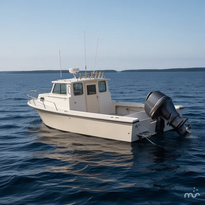 Slide: The Image of Parker Marine 2520 Modified Vee Sport Cabin 2004 - 1