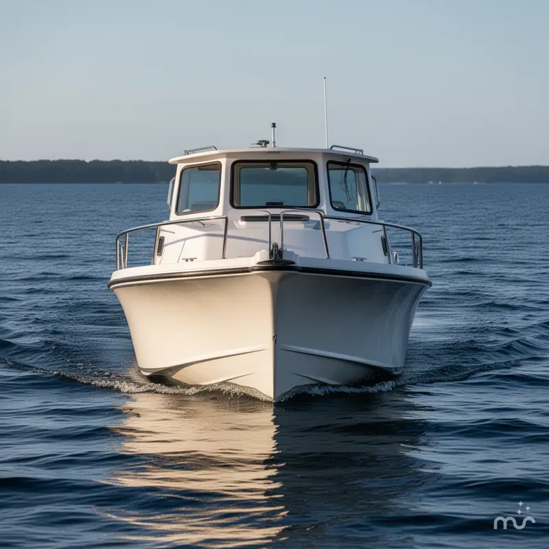 Slide: The Image of Parker Marine 2520 Modified Vee Sport Cabin 2004 - 2