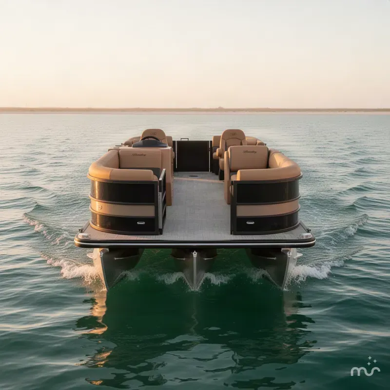 Slide: The Image of Bentley Pontoons Legacy 223 Navigator 2027 - 1