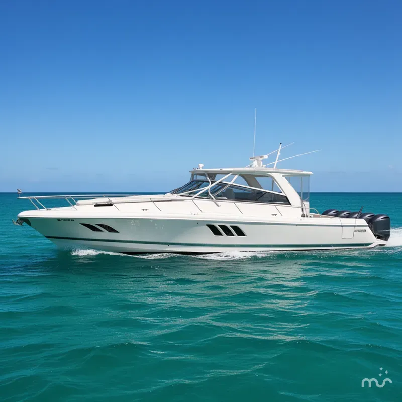 Slide: The Image of Intrepid 475 Sport Yacht 2018 - 1