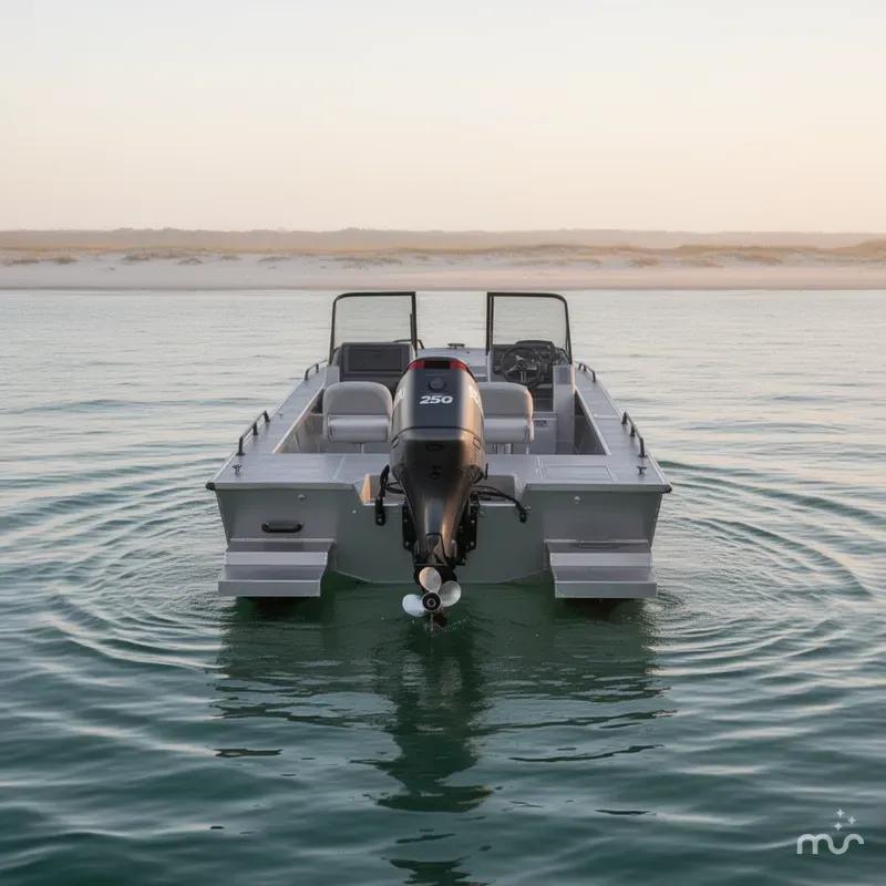 Slide: The Image of SeaArk ProCat 240 Suzuki 250ss 143 Hours Trailer 2022 - 3