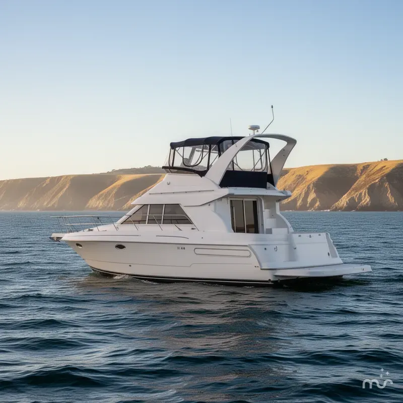 Slide: The Image of Cruisers 3580 Flybridge 1996 - 2