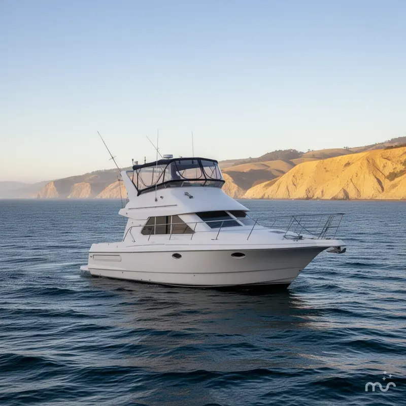 Slide: The Image of Cruisers 3580 Flybridge 1996 - 4