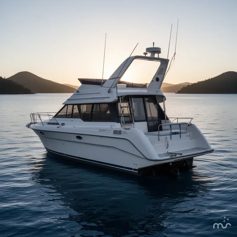 Slide: The Image of Bayliner 3058 1991 - 2