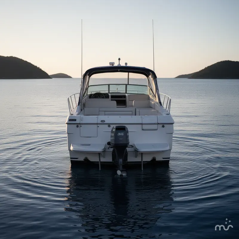 Slide: The Image of Bayliner 3058 1991 - 3