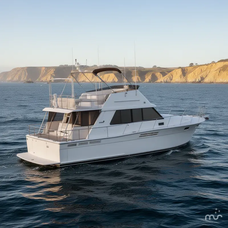 The Image of Silverton 402 Motor Yacht 1983 - 0
