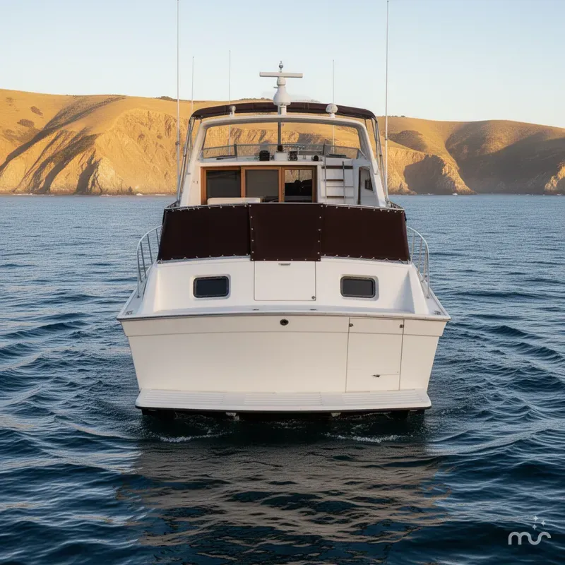 Slide: The Image of Silverton 402 Motor Yacht 1983 - 3