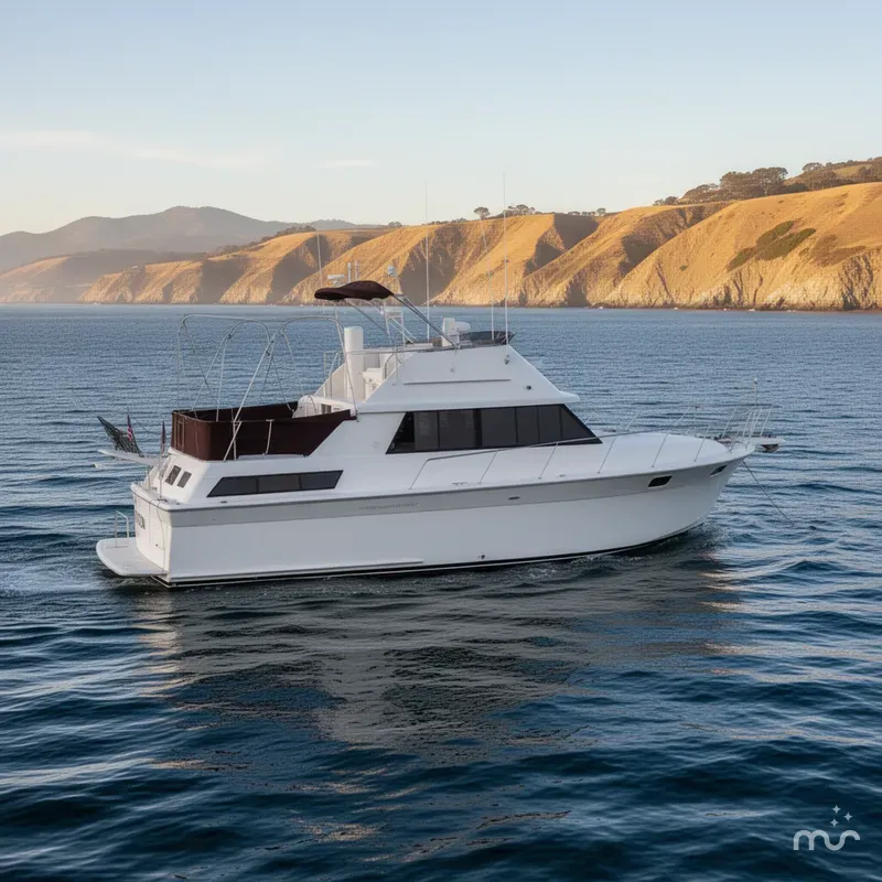 Slide: The Image of Silverton 402 Motor Yacht 1983 - 4