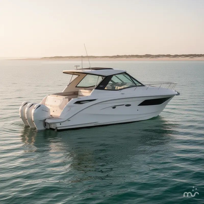 Slide: The Image of Sea Ray 320 SUNDANCER COUPE OUTBOARD 2021 - 4