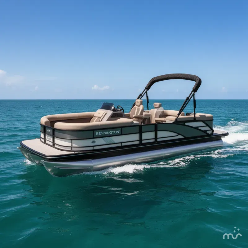 The Image of Bennington 26 M Open Fastback Quad Bench 2027 - 0