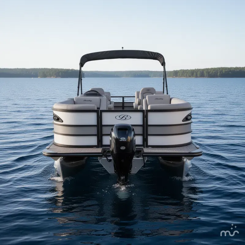 Slide: The Image of Bentley Pontoons Legacy 243 QSB 2027 - 2