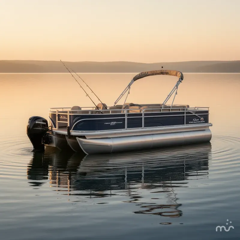 Slide: The Image of Sun Tracker Fishin' Barge 22 XP3 2025 - 4