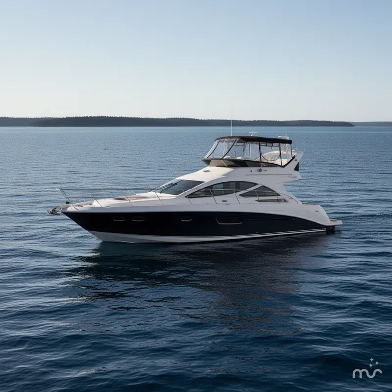 Slide: The Image of Sea Ray 450 Sedan Bridge 2012 - 1