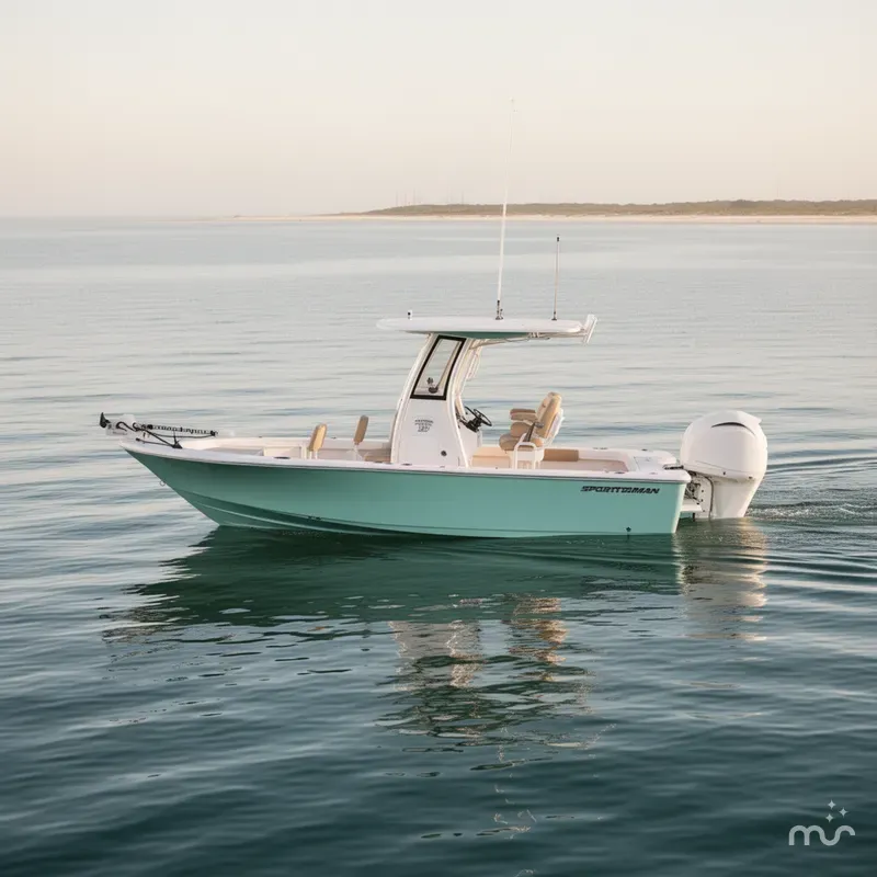 Slide: The Image of Sportsman Masters 227 Bay Boat 2027 - 2