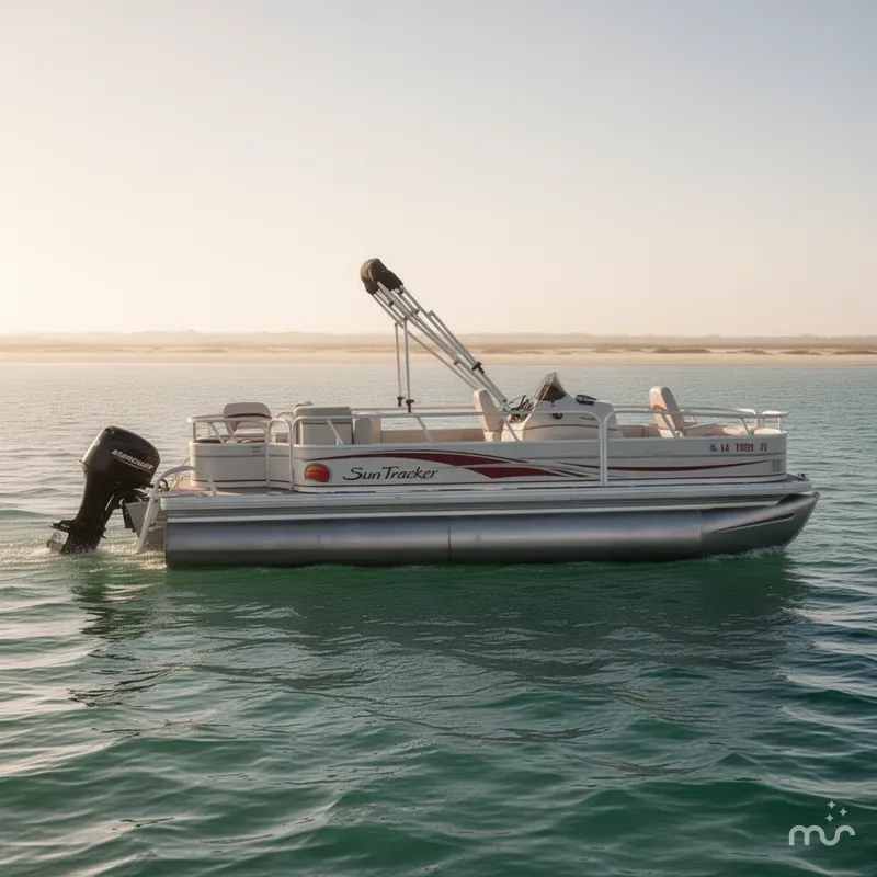 The Image of Sun Tracker Fishin' Barge 21 Signature Series 2008 - 0