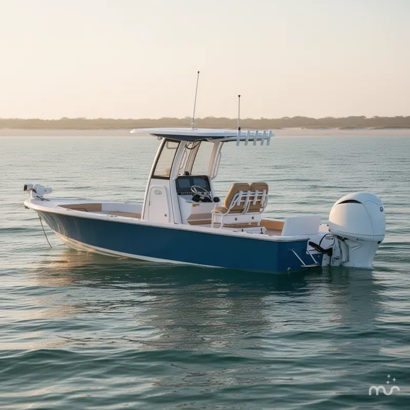 Slide: The Image of Sportsman Masters 247OE Bay Boat 2027 - 2