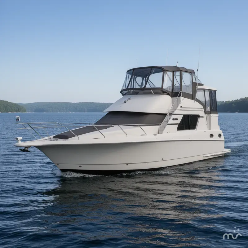 Slide: The Image of Silverton 392 Motor Yacht 2000 - 1