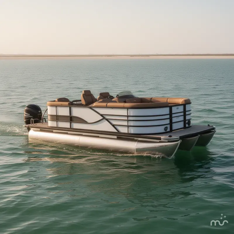 Slide: The Image of Bentley Pontoons Legacy 223 Navigator 2027 - 2
