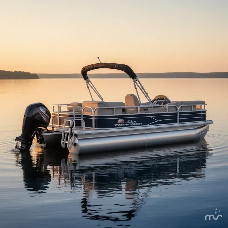 The Image of Sun Tracker Fishin' Barge 20 DLX 2019 - 0