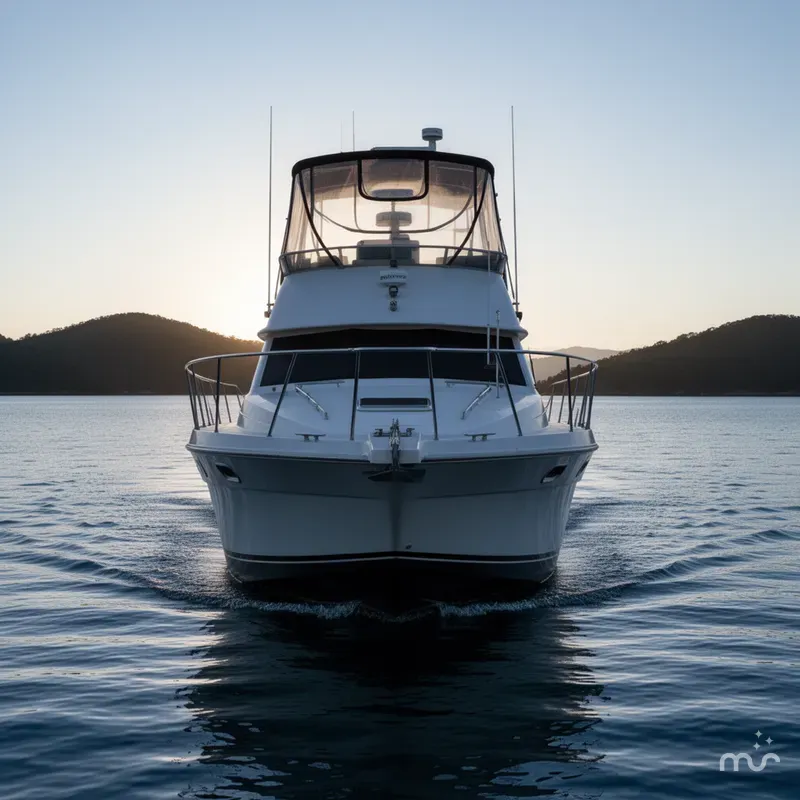 Slide: The Image of Bayliner 3388 Command Bridge Motoryacht 1996 - 1