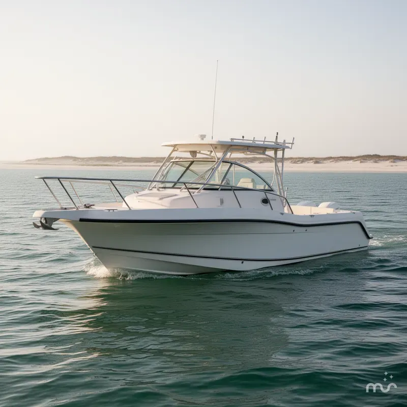 Slide: The Image of Boston Whaler Conquest 255 2005 - 2