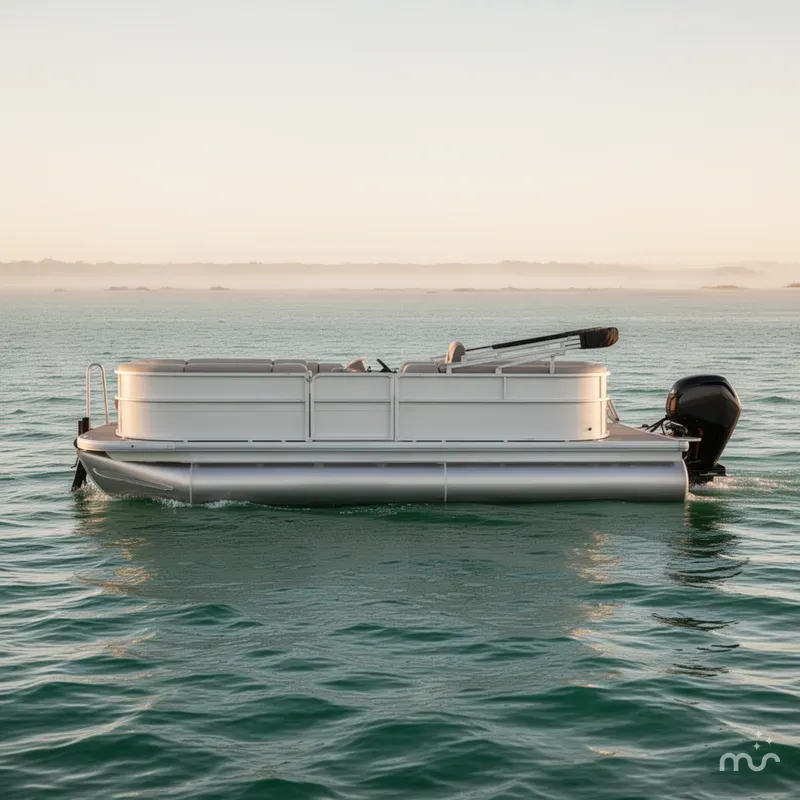 Slide: The Image of Sun Tracker Party Barge 20 DLX 2026 - 1