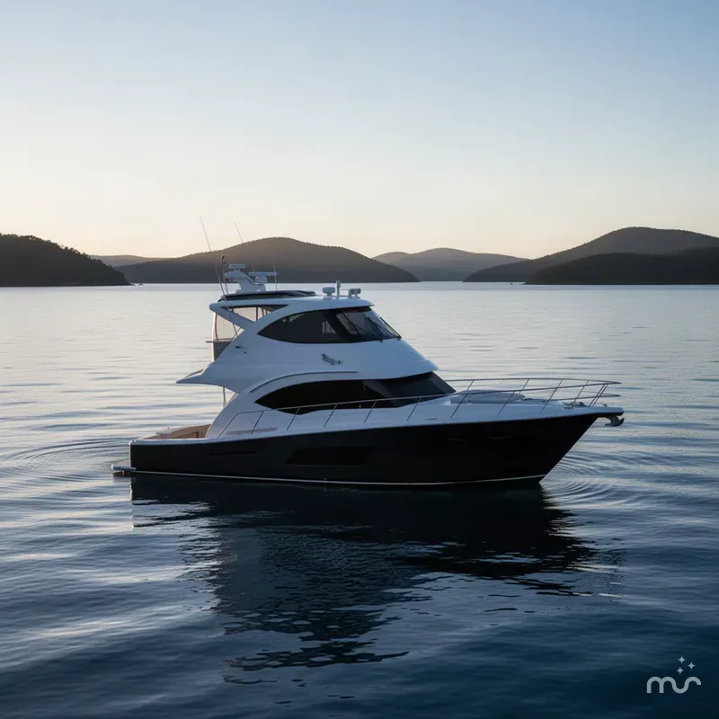 Slide: The Image of Riviera 53 Enclosed Flybridge 2012 - 2