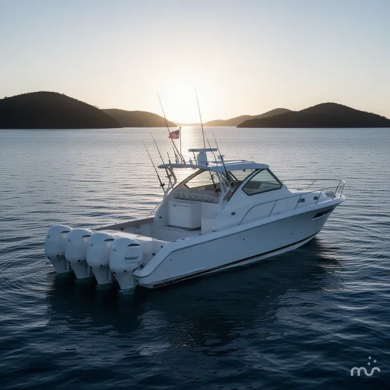 Slide: The Image of Pursuit OS 355 Offshore 2026 - 2